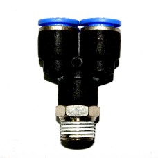 Pu Y Male Branch Pneumatic